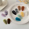 6 SETS Creative Waterdrop Colorful Hair Pins