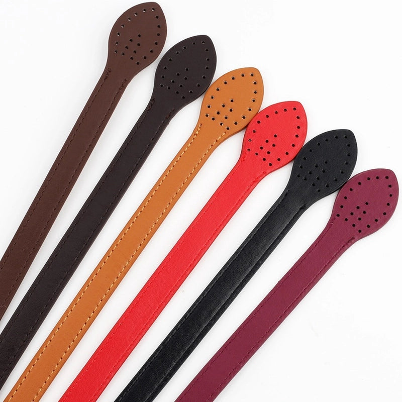 Imitation Leather Car Line Handle 60cm Pressure Line Leaf Bag With PU Arm Bag With Luggage With Accessories