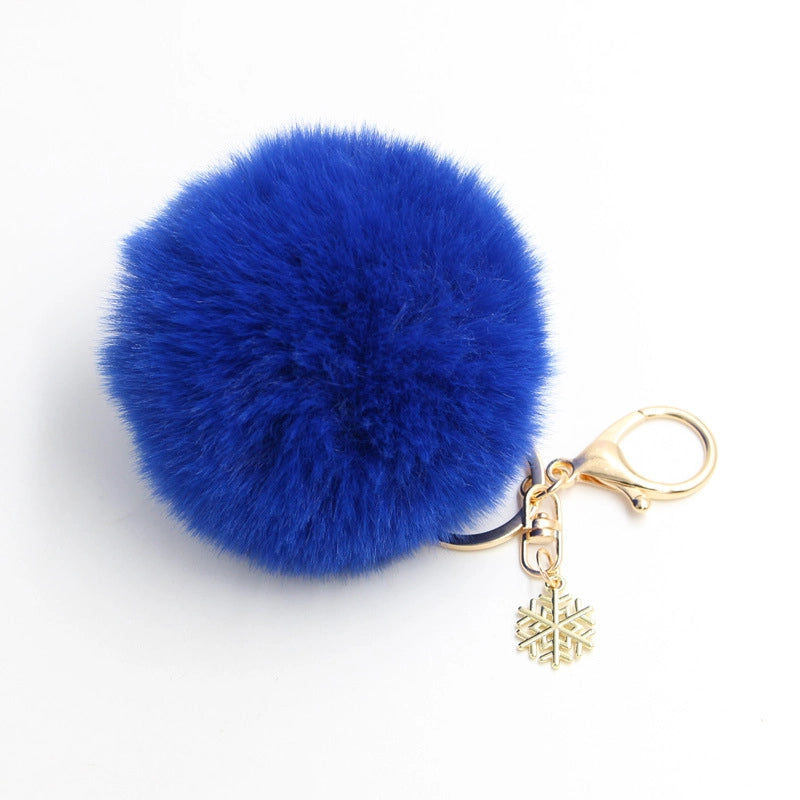 Plush Round Bag Charms