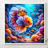 Diamond Painting -DIY Full Square Drill Colorful Fish(30*30CM)