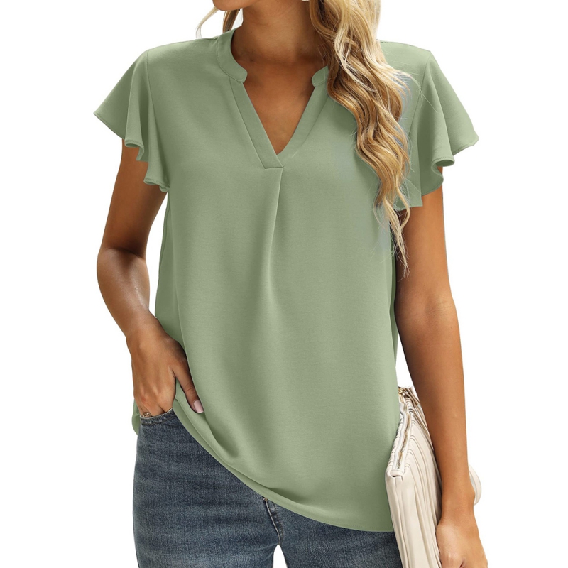 Women's Chiffon Casual Loose T-shirt