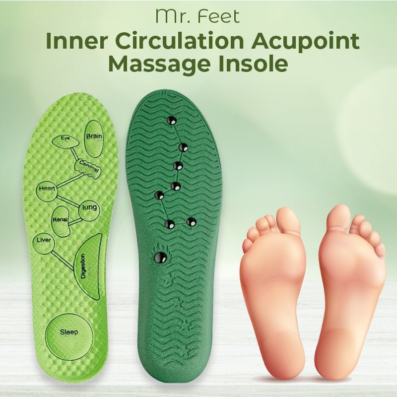 Mr. Feet™ Inner Circulation Acupoint Massage Insole