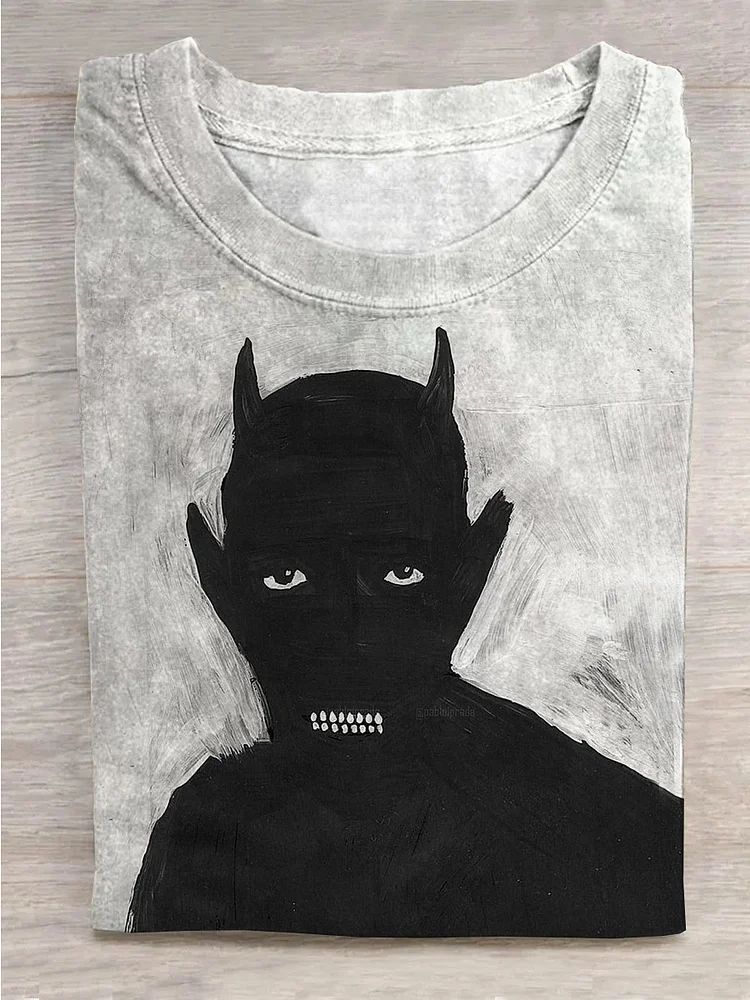 Teecade Teecade  Dark Style Devil T-shirt