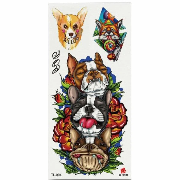 Temporary Tattoo Sticker Waterproof Fashion Women Men Japanese Geisha Warrior Samurai Fake Body Art Children Adult Hand Tattoo