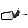 TRQ Left Mirror Manual with Textured Cover Drivers Side Compatible with 2008-2011 Ford Focus FO1320330