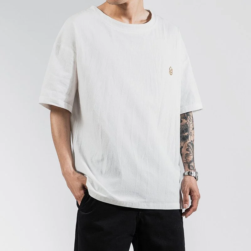 Short Sleeve Black White Loose T Shirt Men'S 2021 Summer Classic Solid Tshirt Top Tees Casual Clothes Plus OverSize M-5XL O NECK