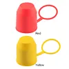 Car Trailer Ball Cap PVC Tow Bar Cap Waterproof for Car Ball Head (Red)