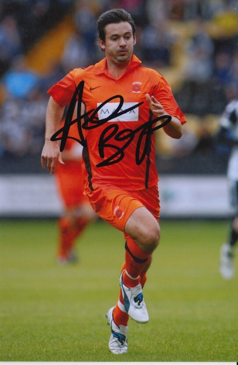 HARTLEPOOL UNITED HAND SIGNED ADAM BOYD 6X4 Photo Poster painting 1.