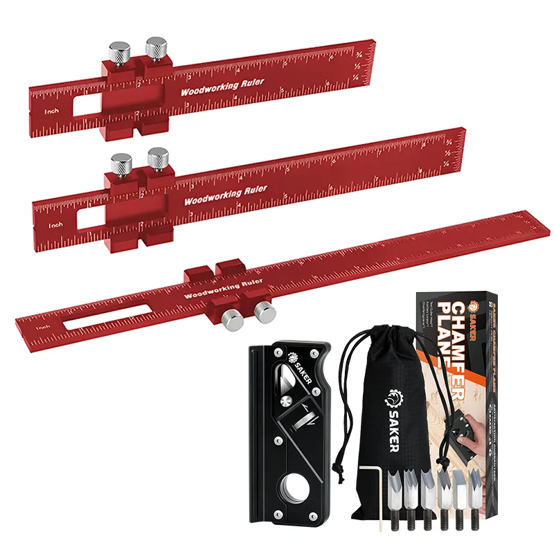 SAKER® Woodworking Ruler
