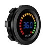 LED Digital Color Display Voltmeter Volt Panel Meter for 12V Car Motorcycle
