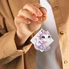 6pcs DIY Dragon Double Side Diamond Painting Keychains