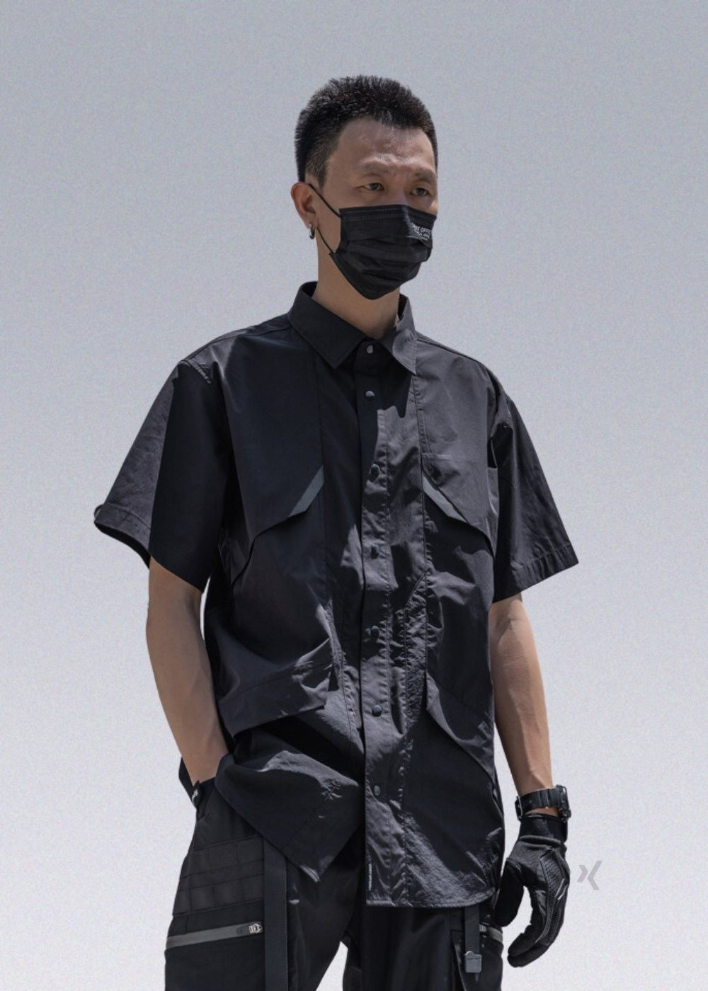 Black Urban Shirts CROXX® techwear-x