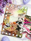 Cross stitch acrylic 52 hole threading board