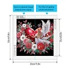Saint-Valentin amour dieu-spécial en forme de peinture diamant-30 * 30cm