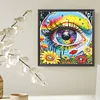 Diamond Painting-DIY Crystal Rhinestone Sunflower Eyes