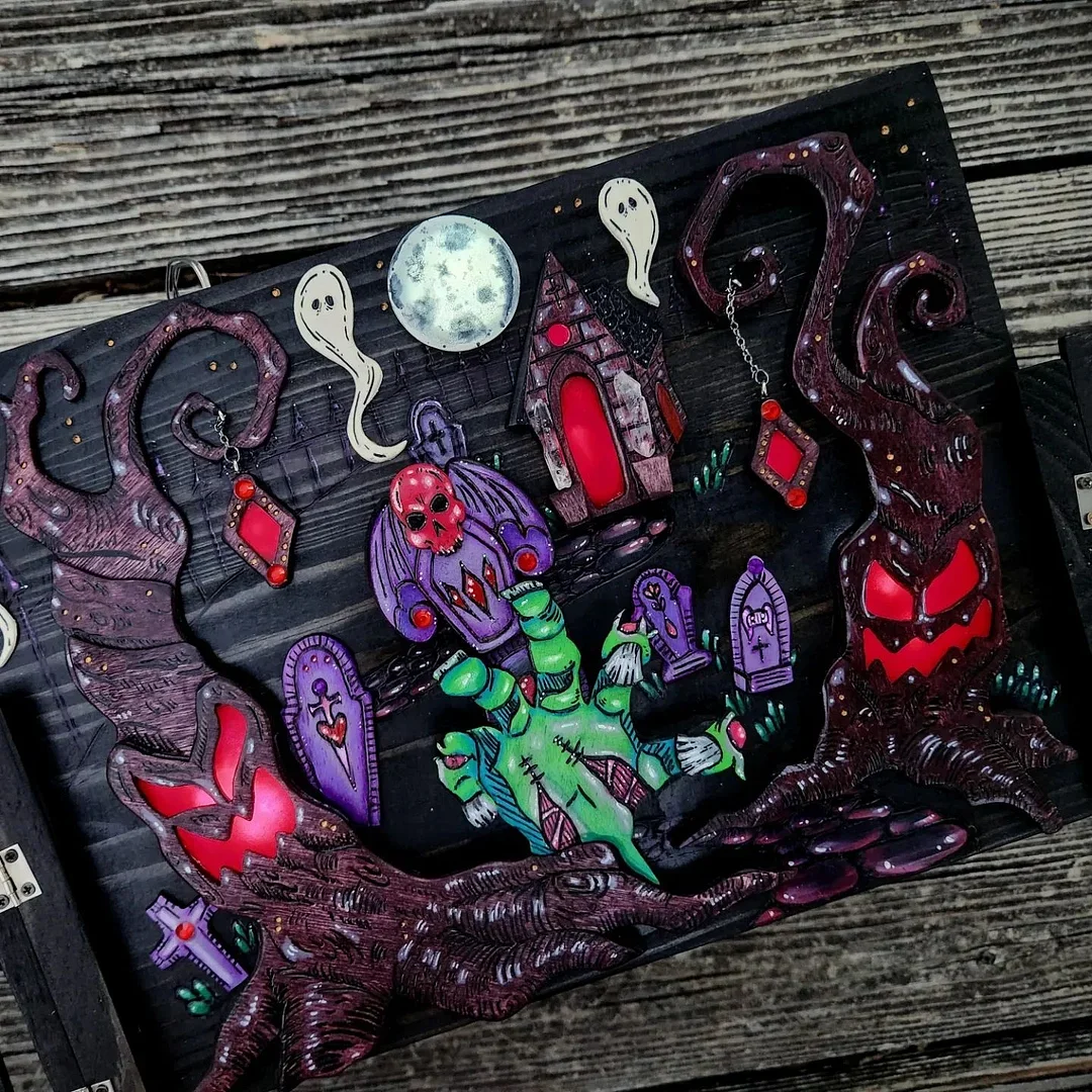 Castle Dracula Hidden Key Box