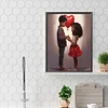 Diamond Painting -5D Full Square Drill Valentines Day Couple(35x45cm)