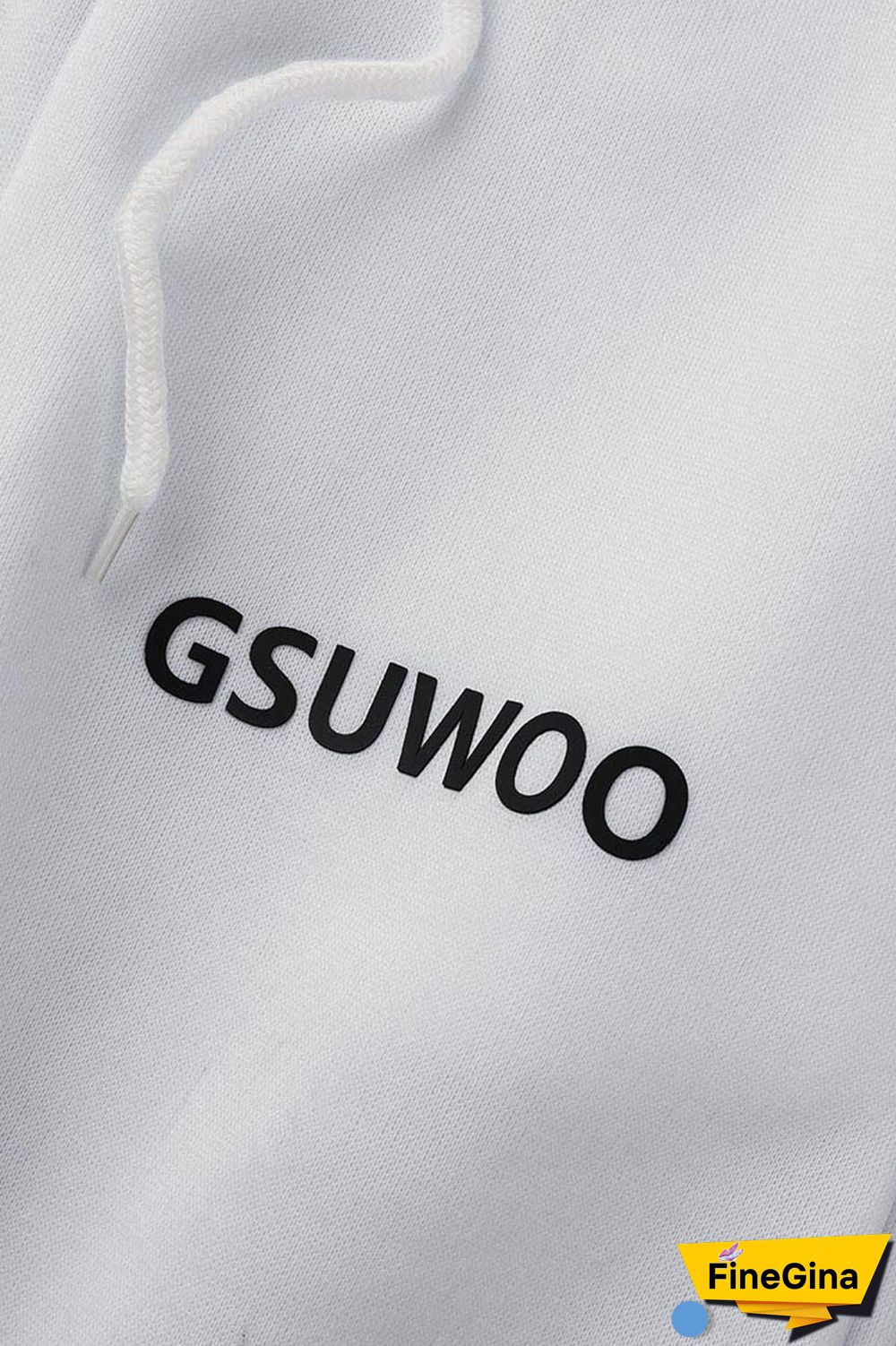 Khaki Casual Letter Print Basic Hooded Collar Long Sleeve Two Pieces