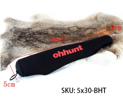 ohhunt® Rifle Scope Cover 4.2x30'' 4.2x35''5x30''5x35''6x39'' Neoprene Protective Bag