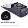 120 dB Alarme de butée de porte portable