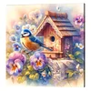 Framed Diamond Painting - Full Round Drill - Bird (25x25cm)