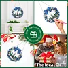 DIY Pearl Diamond Painting Christmas Wreath Hanging Ornament Kit