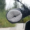 Motorcycle Handlebar Muffs Winter Thermal Handle Bar Cover Gloves (Big Mouth)