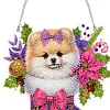 >SALE<Acrylic Special Shaped Christmas Stocking Pomeranian Hanging Diamond Kits Decor