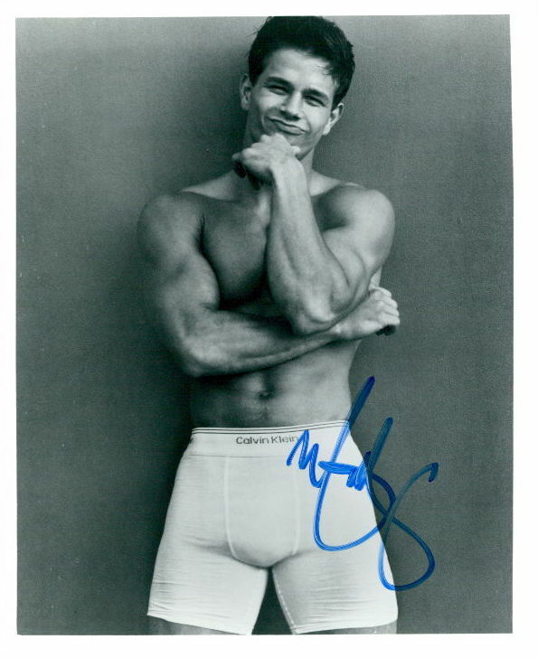 Marky Mark Wahlberg vintage signed 8x10 Photo Poster painting In-person