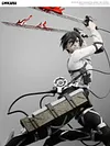 The Battle of Heaven and Earth Mikasa Ackerman & Armin Arlert - Attack on Titan Resin Statue - CHIKARA Studios
