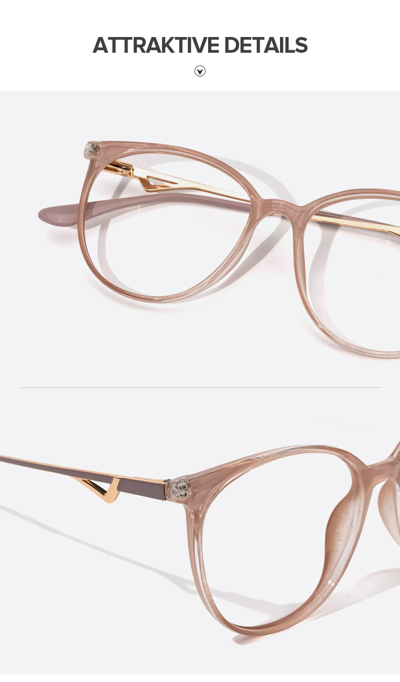 Babbage Hellbraun Rund Brille