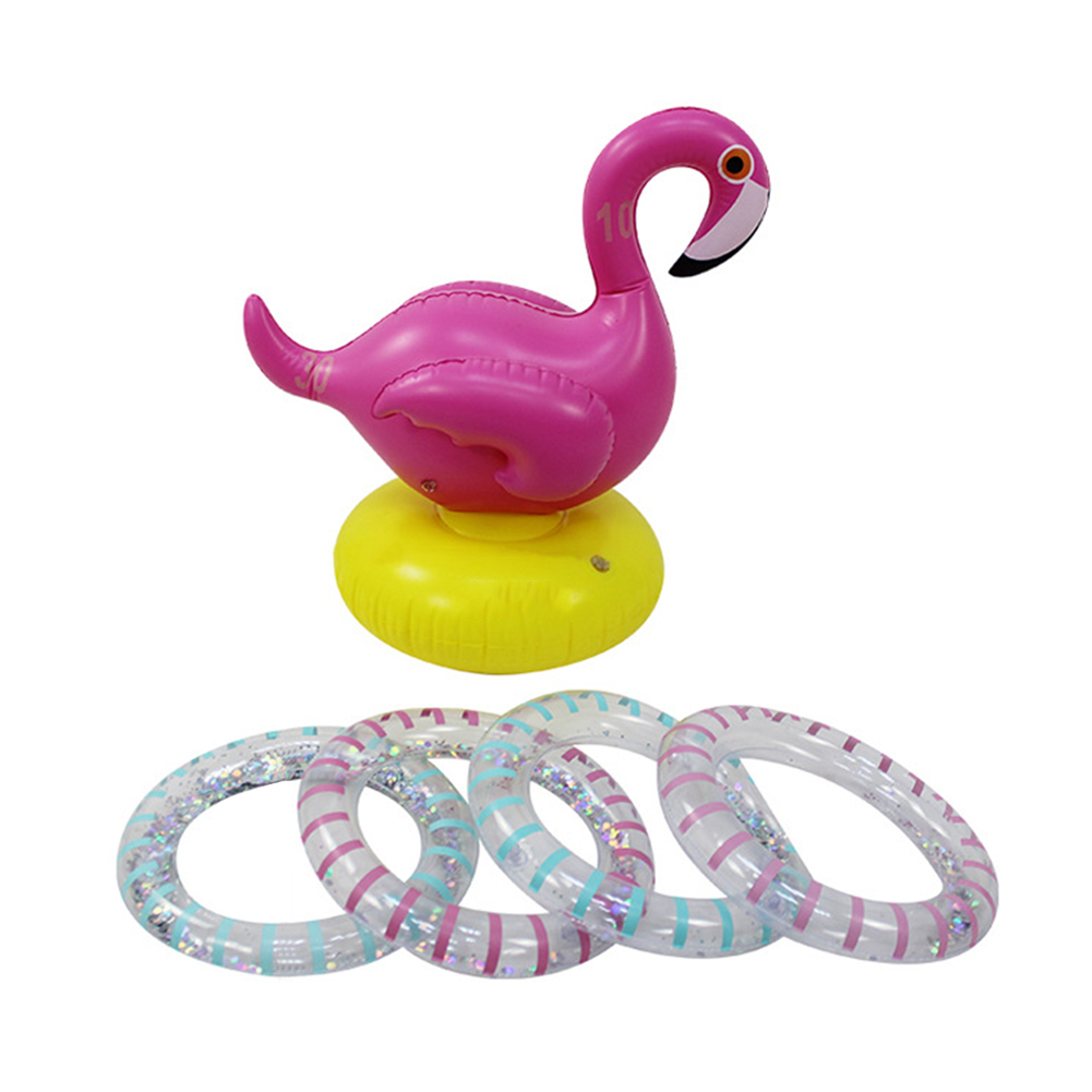 

PVC Stacking Sports Circle Ferrule Throwing Ring Kids Party Pool Game Toys, 501 Original