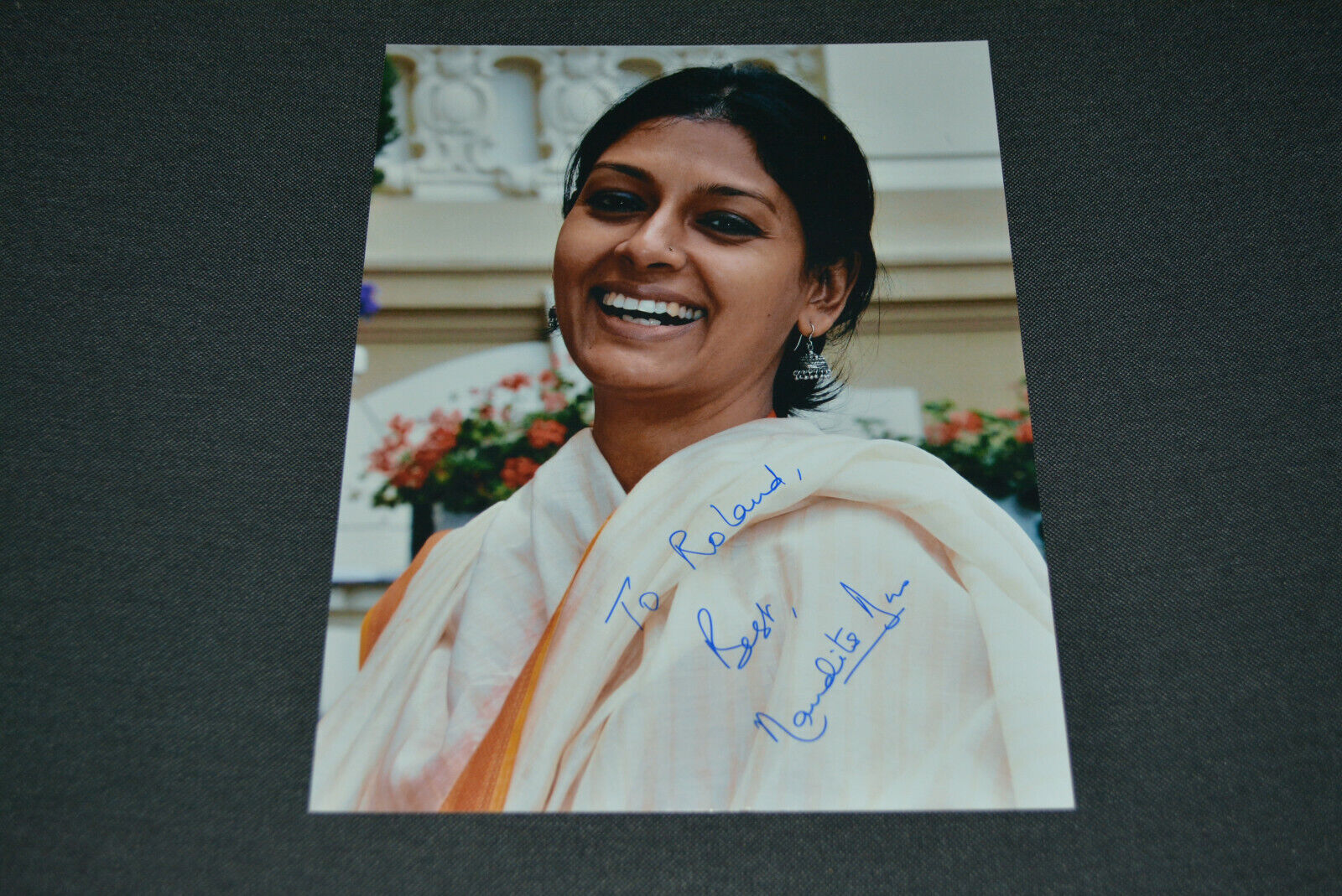 NANDITA DAS signed autograph 8x10 (20x25 cm) In Person BOLLYWOOD