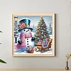 Diamond Painting - Full Round Drill - Snowman(Canvas|40*40cm)