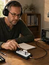 MK-02 CW Hand Key Shortwave Radio Amateur Radio Aluminum Beam
