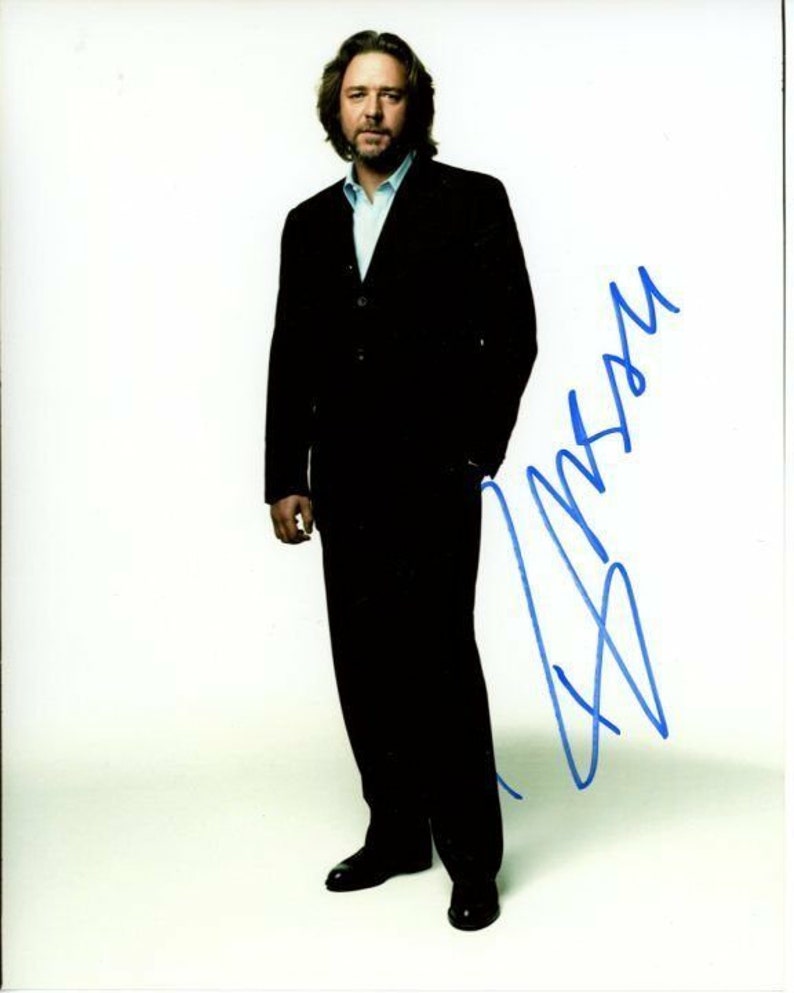 Russell crowe signed autographed Photo Poster painting