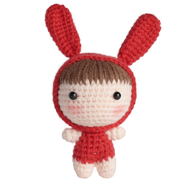 Lovely Berry | Red Bunny Crochet Kit Ventyled
