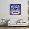 Stitch'S Love Under The Stars-11CT Stamped Cross Stitch 40*40cm/15.75*15.75in