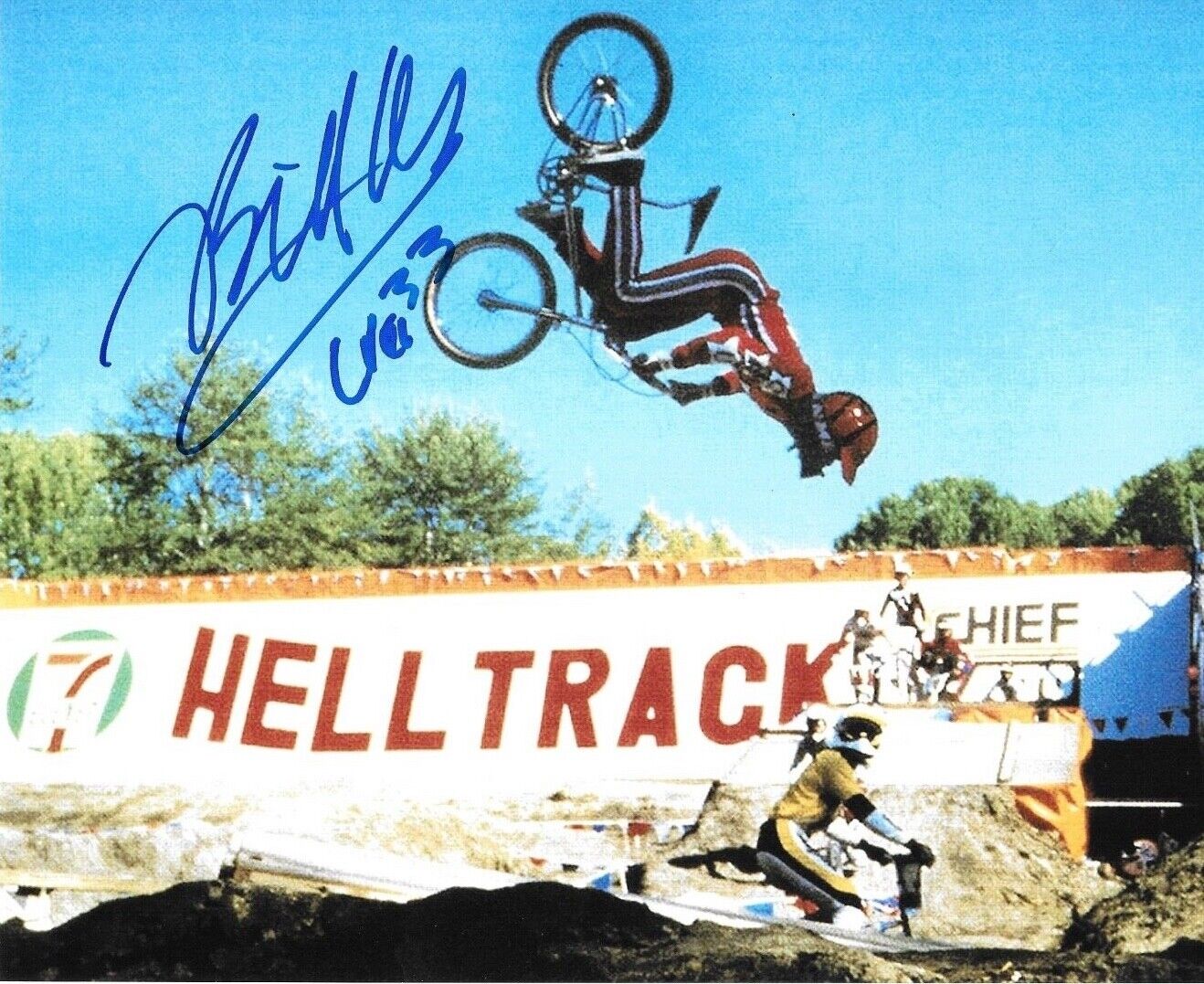 * BILL ALLEN * signed 8x10 Photo Poster painting * RAD * PROOF * COA * 21