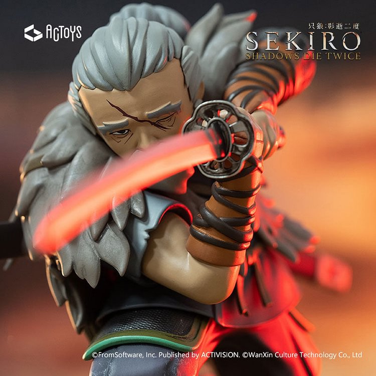 Sekiro: Shadows Die Twice Deformation Figure Great Shinobi Owl (Completed)