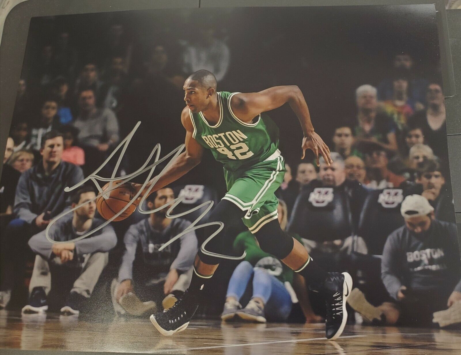 Autographed AL HORFORD Boston Celtics 11x14 Photo Poster painting - w/ COA