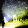 Solar USB Rechargeable LED Flashlight Camping Torch for Camping Hiking Emergency