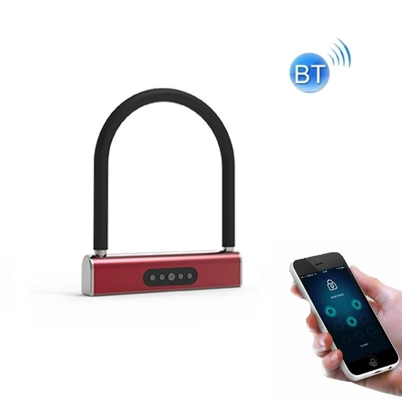 Bicycle Password U-Lock Smart Bluetooth Anti-Theft Padlock