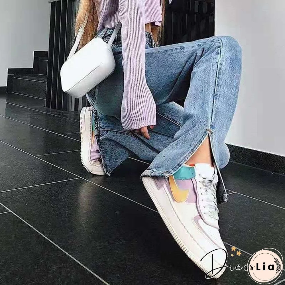 Woman Jeans High Waist Clothes Wide Leg Denim Clothing Blue Streetwear Vintage Quality Fashion Harajuku Straight Pants