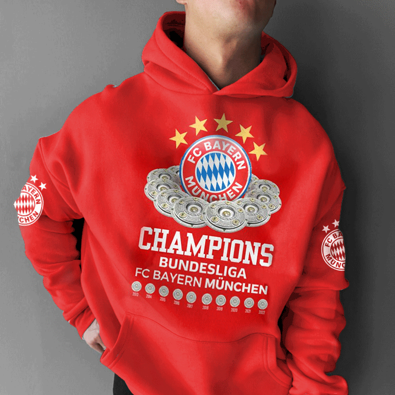 Unisex Jersey Oktoberfest 2024 Football Racing Print Red Oversized Hoodie / TECHWEAR CLUB / Techwear