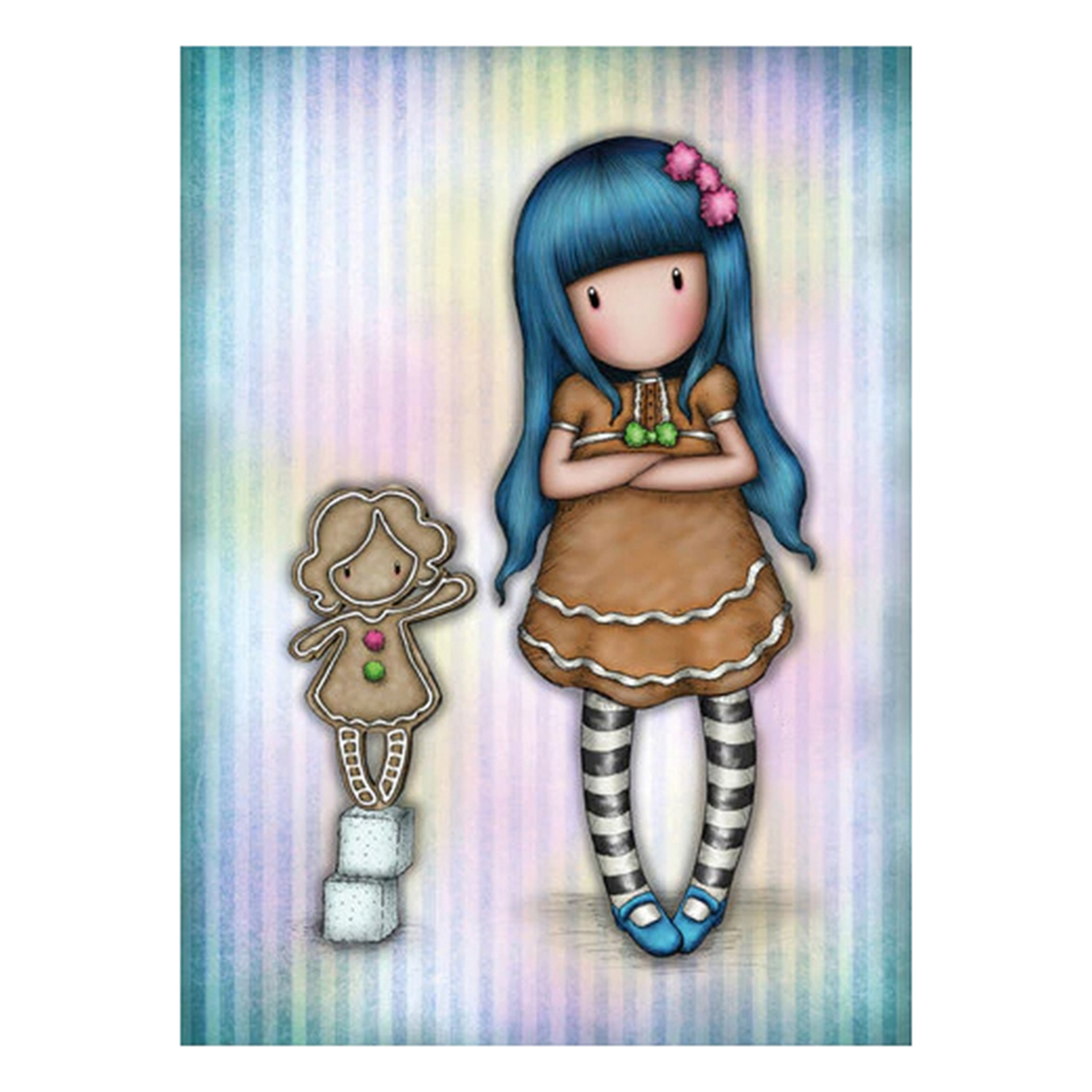 

Goliath Doll - 11CT Stamped Cross Stitch - 30*40CM, 501 Original