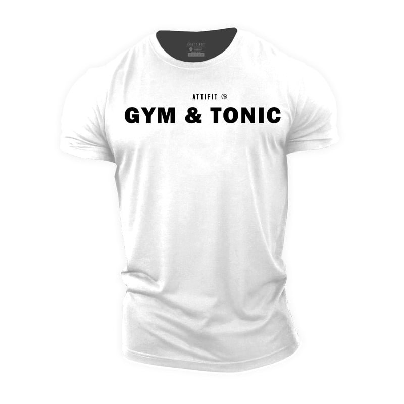 Cotton Gym Tonic Graphic T-shirts tacday
