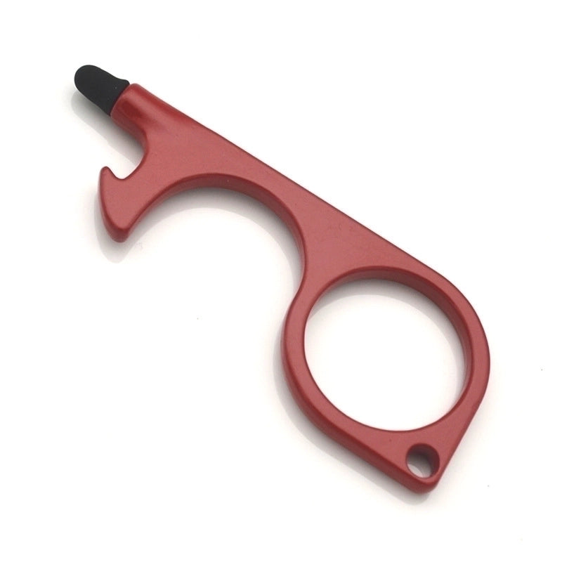 Minimalist Solid Color Zinc Alloy Plating Inlay Rhinestones Keychain