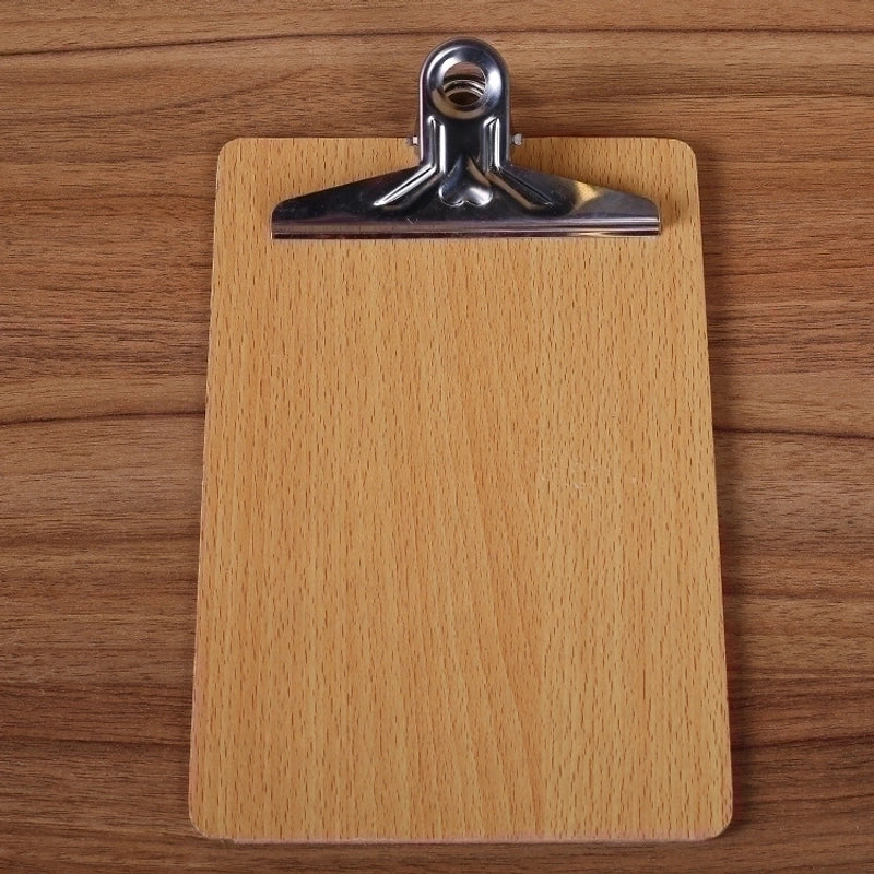 1 Piece Solid Color Class Learning Daily Mdf Height Density Plate Classic Style Folder