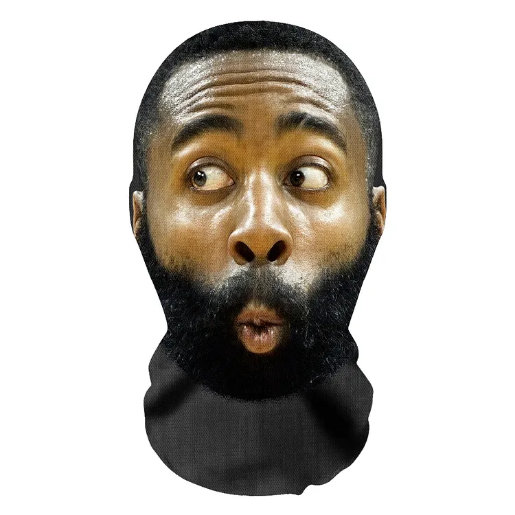 3D Spoof Face Simulation Headgear-James Harden